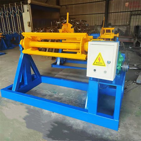 电动涨紧式上料支架