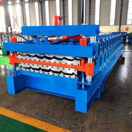 1050-1100型双层压瓦机