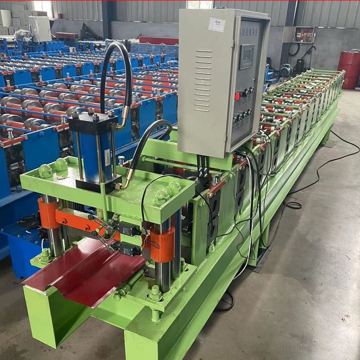 仿古圆弧屋脊瓦压瓦机