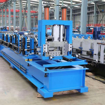 全自动CZ型钢互换一体机